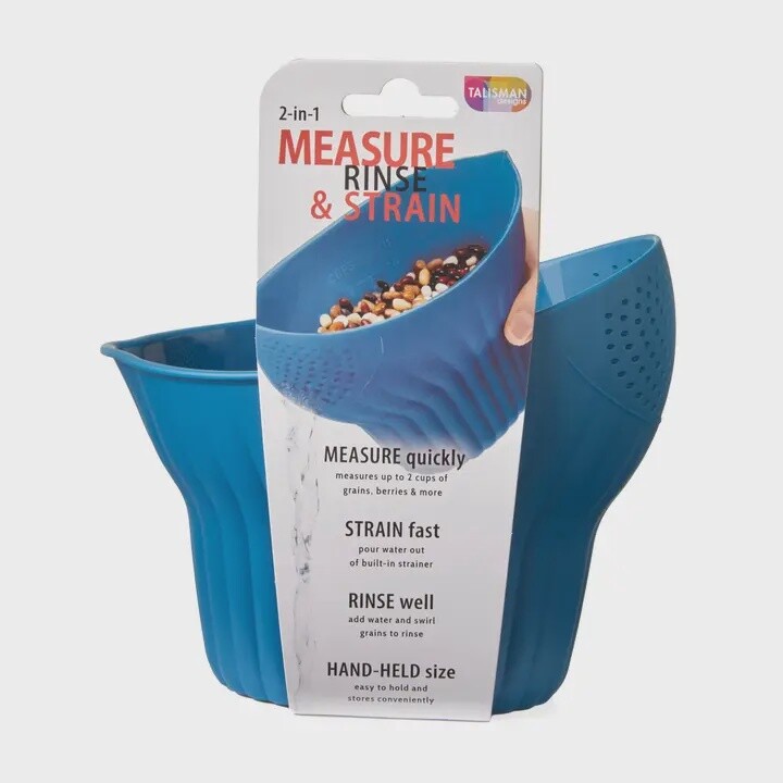 Measure Rinse &amp; Strain