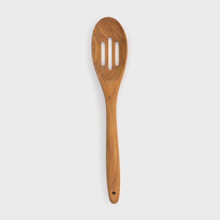 Olive Wood Slotted Spoon
