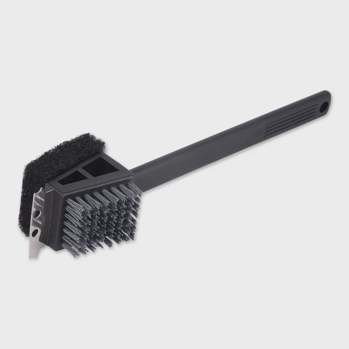 3-in-1 Nylon Grill Brush