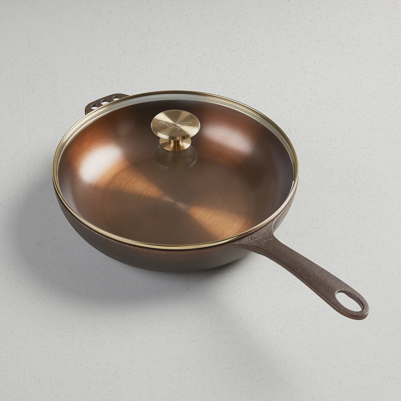 Deep Skillet with Glass Lid No 11