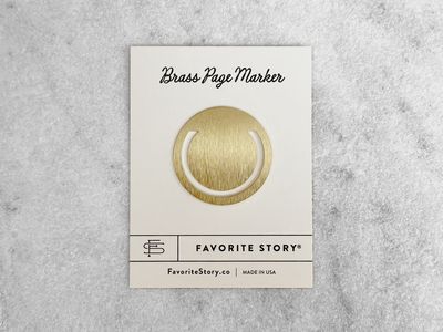 Brass Page Marker