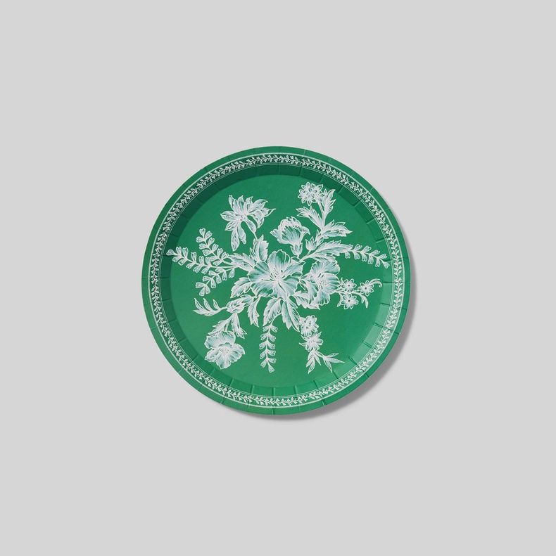 Emerald Toile Small Plates