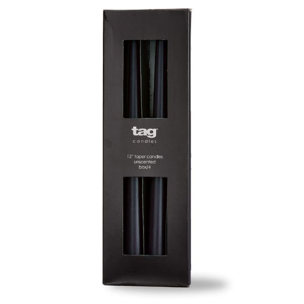 12&quot; Black Taper S/4
