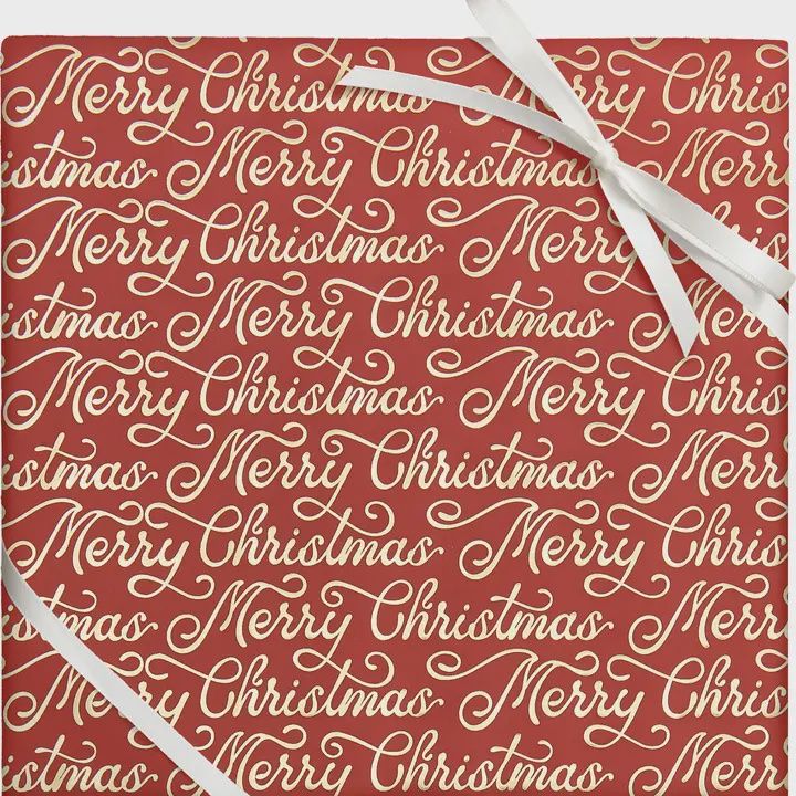 Merry Christmas Script Stone Paper
