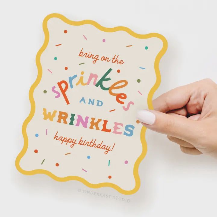 Sprinkles and Wrinkles Card