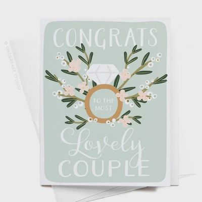 Most Lovely Couple Card