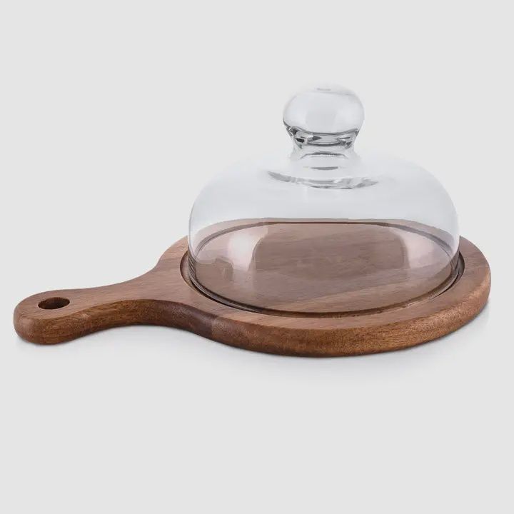 8&quot; Platter with Glass Cover