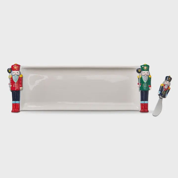 Christmas Nutcracker Platter and Spreader