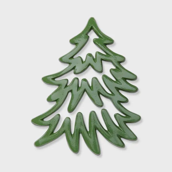 Christmas Tree Trivet - Green