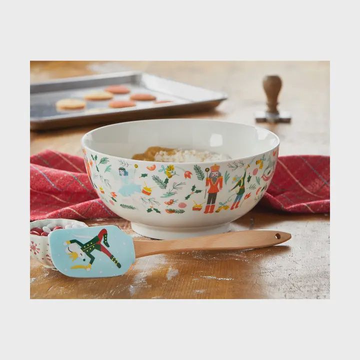 Nutcracker Bowl and Spatula
