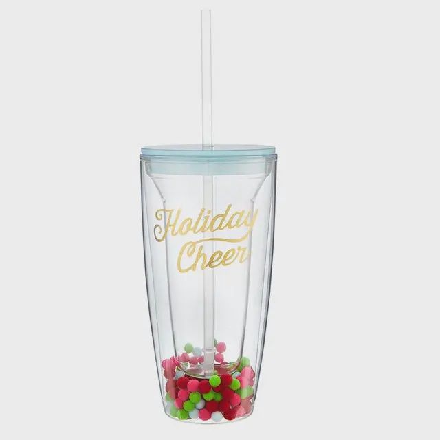 PomPom Travel Tumbler