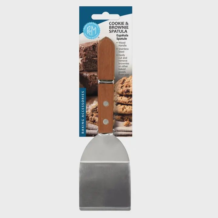 Spatula 7.5&quot; w/Wood handle