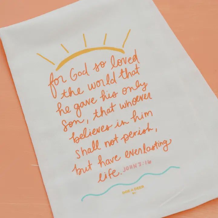 For God So Loved Towel