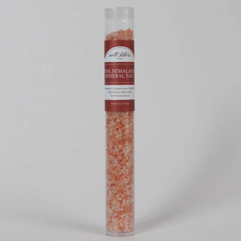 Pink Himalayan Mineral Salt Tube