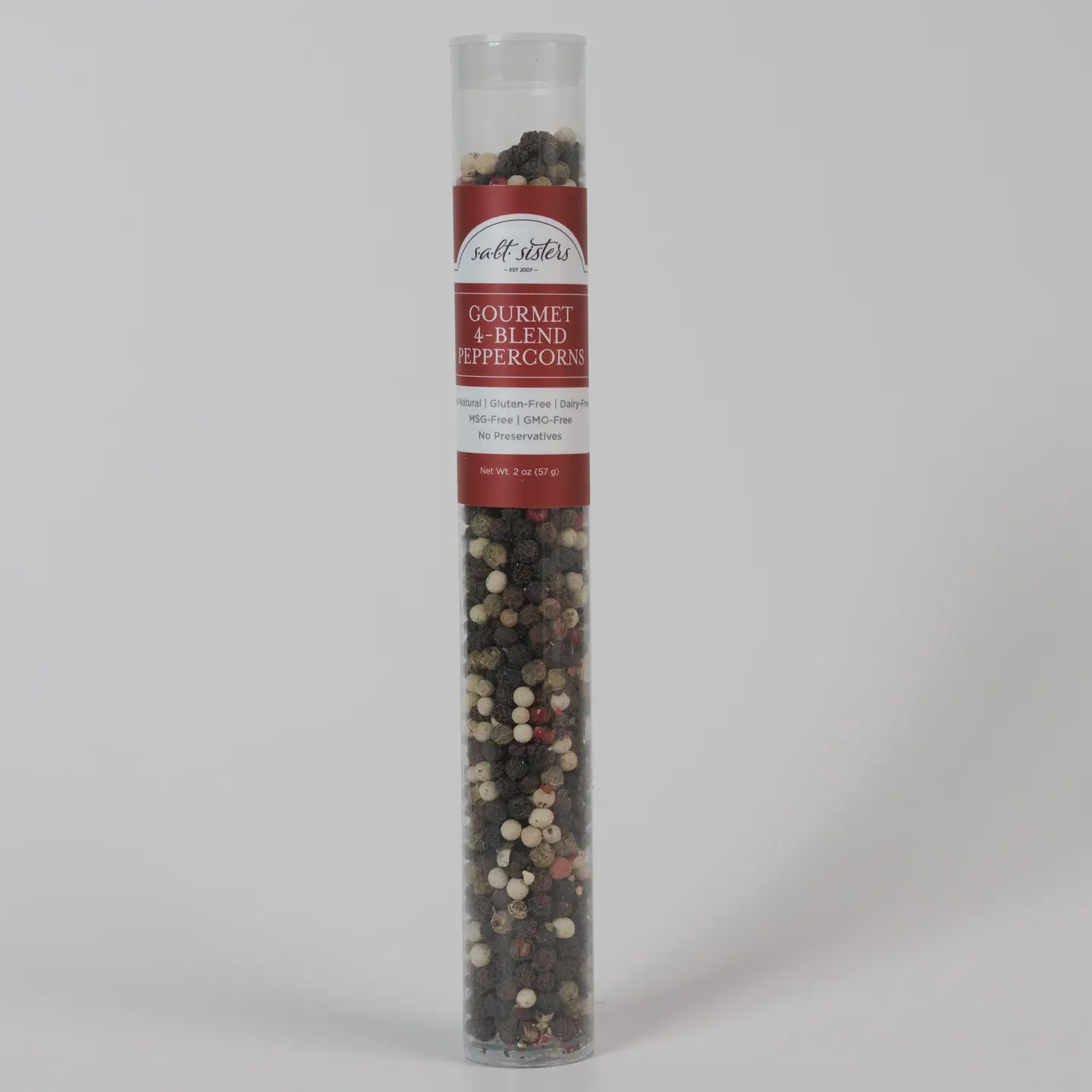 Gourmet 4-Blend Peppercorns Tube