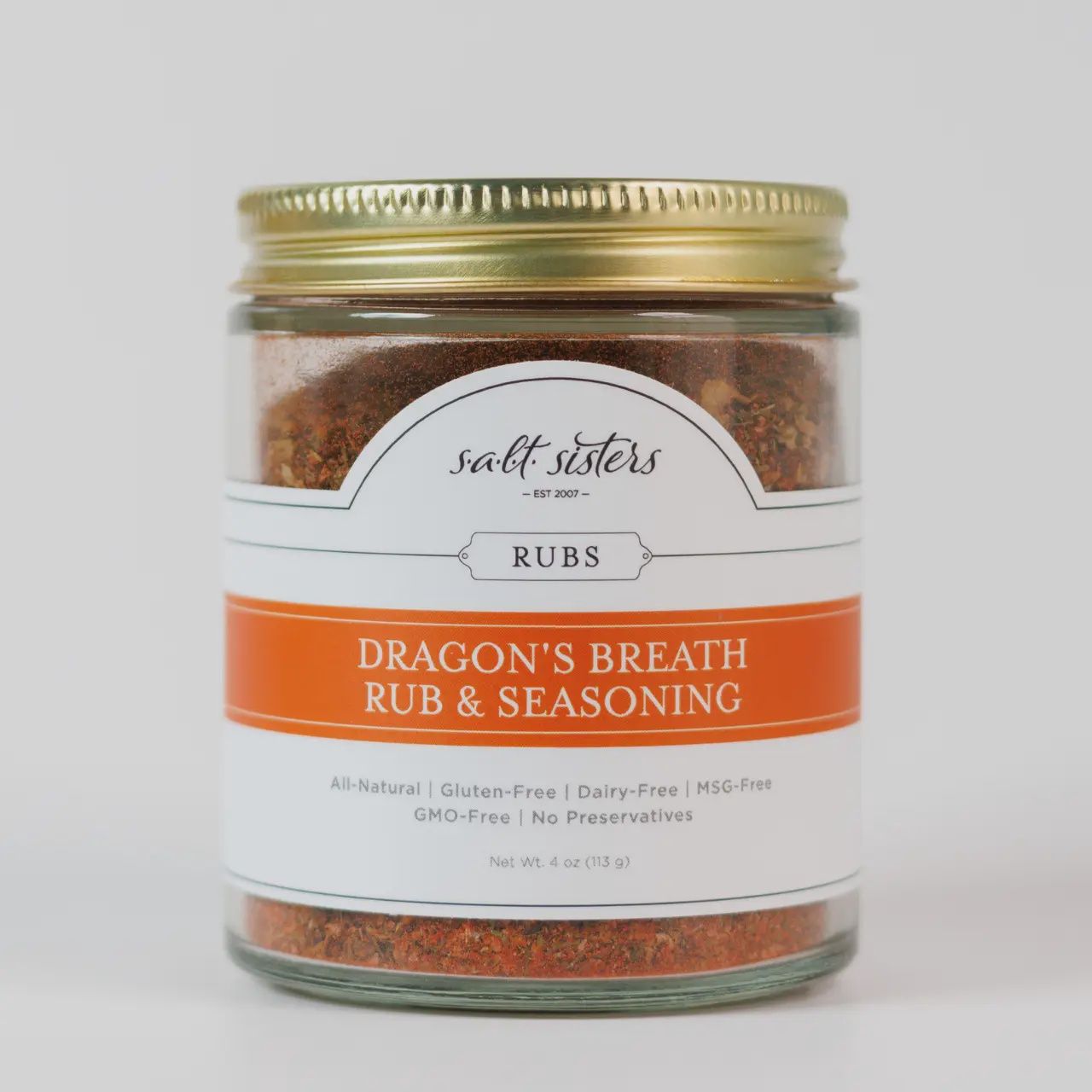 Dragon&#39;s Breath Rub and Seasoning - Refillable Jar
