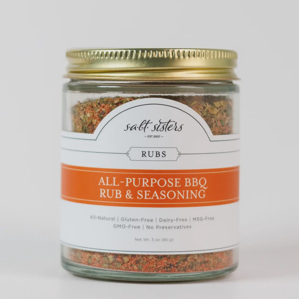 All-Purpose BBQ Rub and Seasoning - Refillable Jar