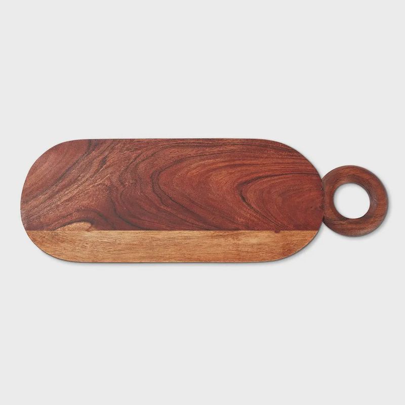 Oval Charcuterie Board w/Cheese Blades