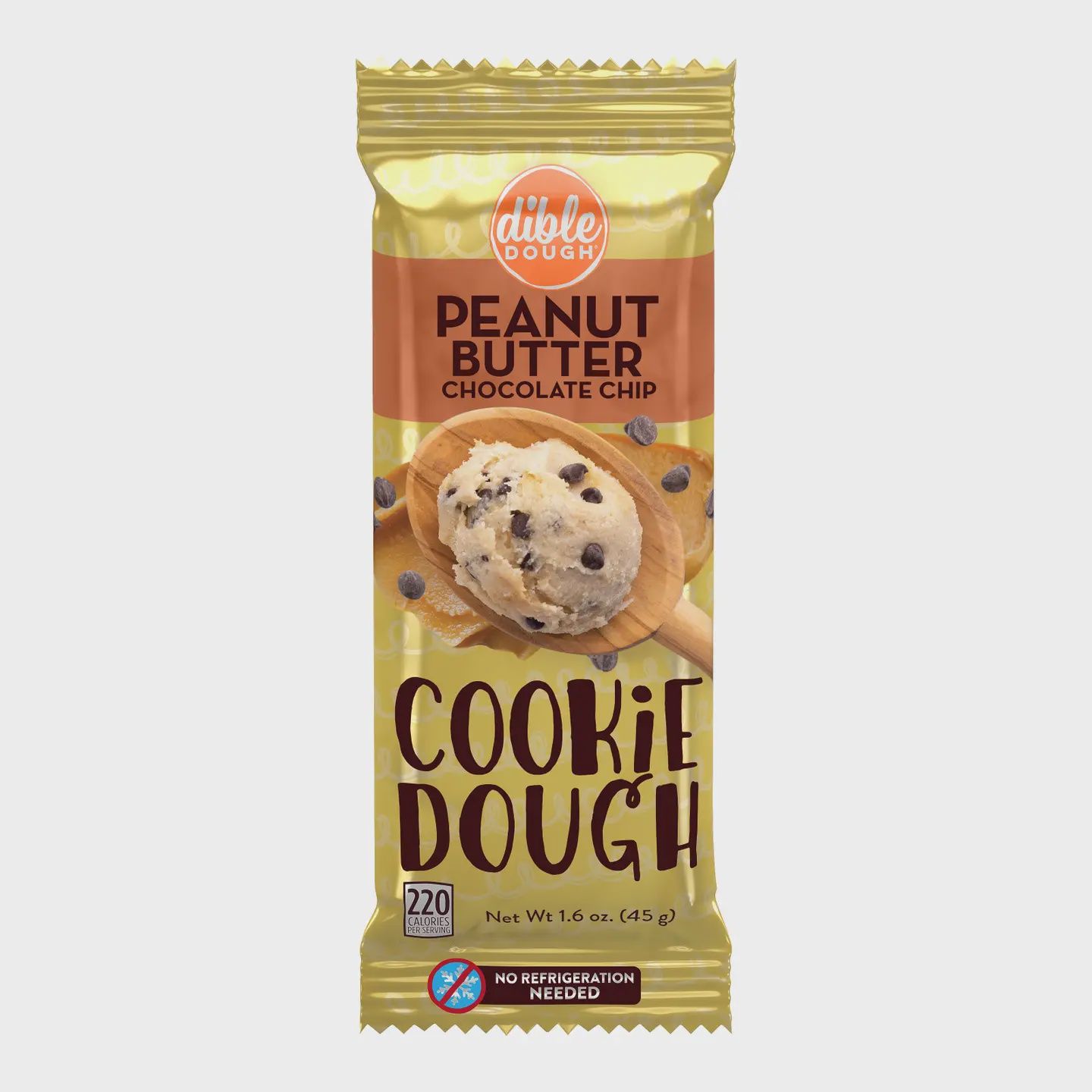 Peanutbutter Chocolate Chip Cookie Dough Bar