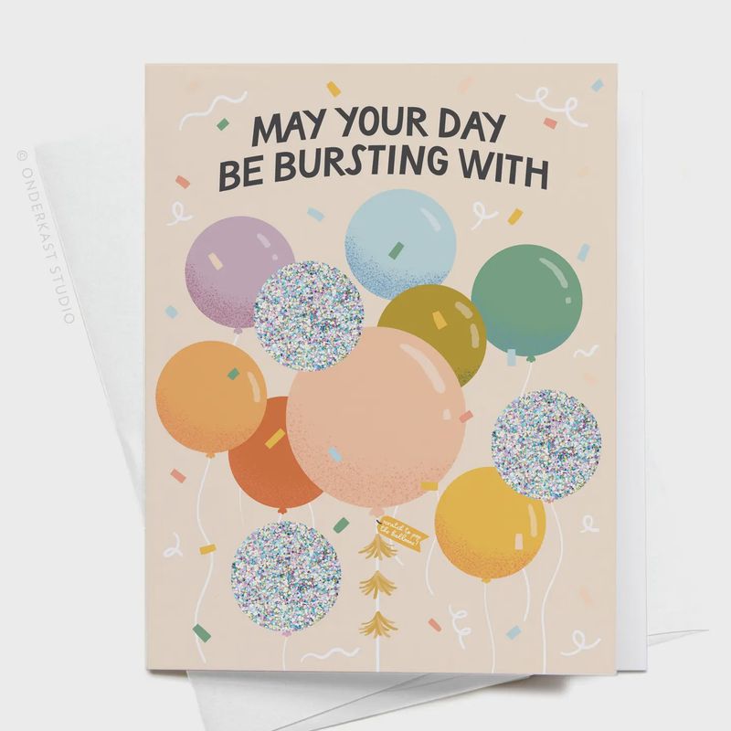 Bursting Balloons Scratch Off