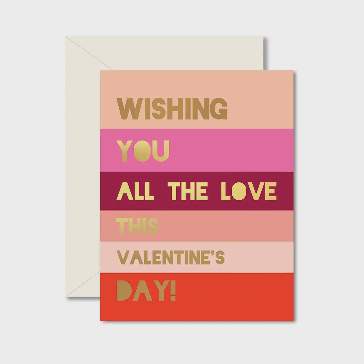 Colorblock Valentine