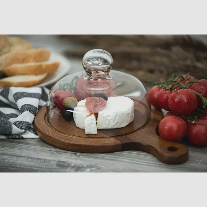 8&quot; Platter with Glass Cover