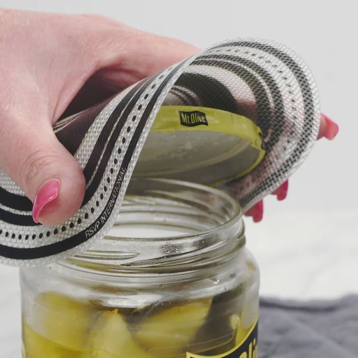 Silicone jar opener