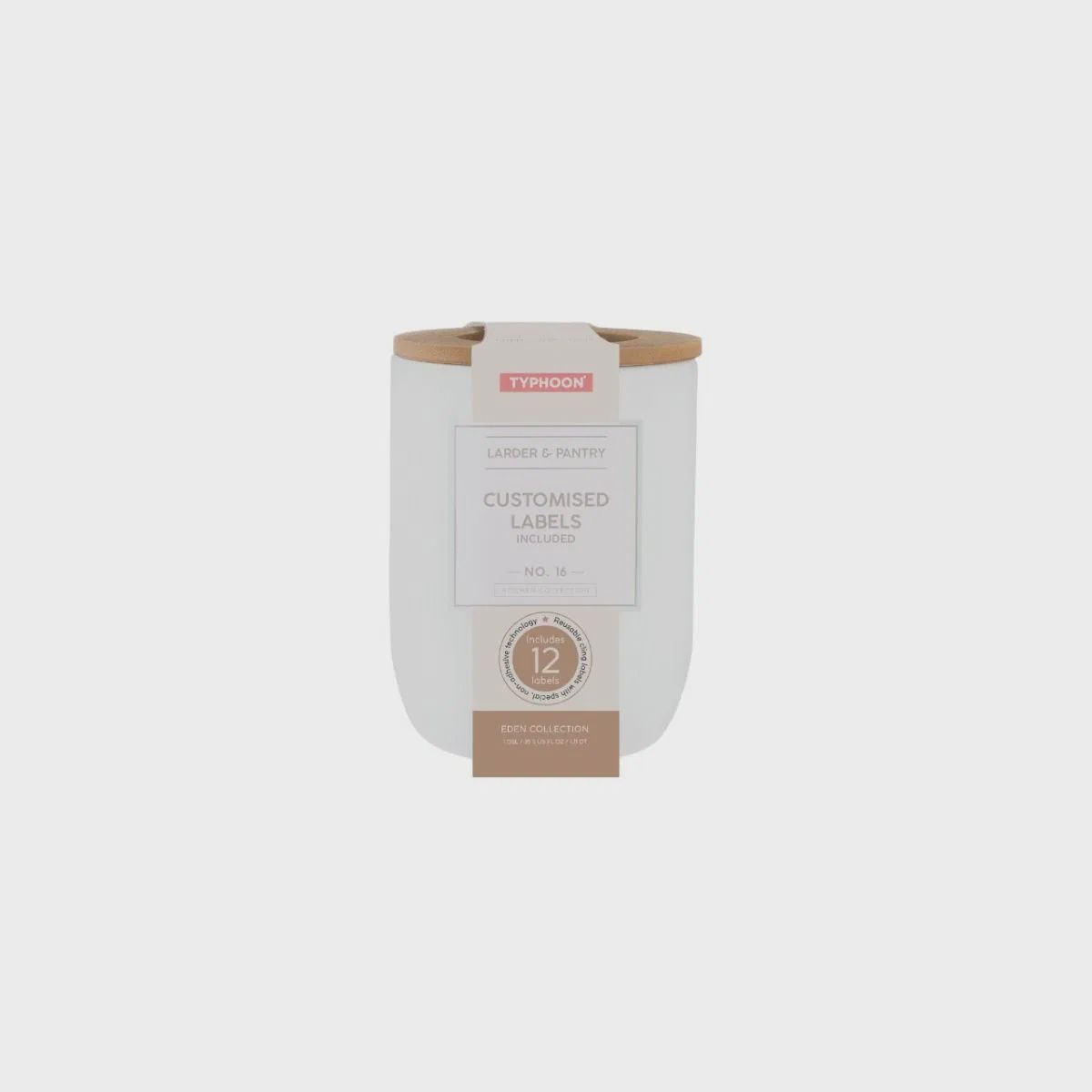 Eden White Medium Storage