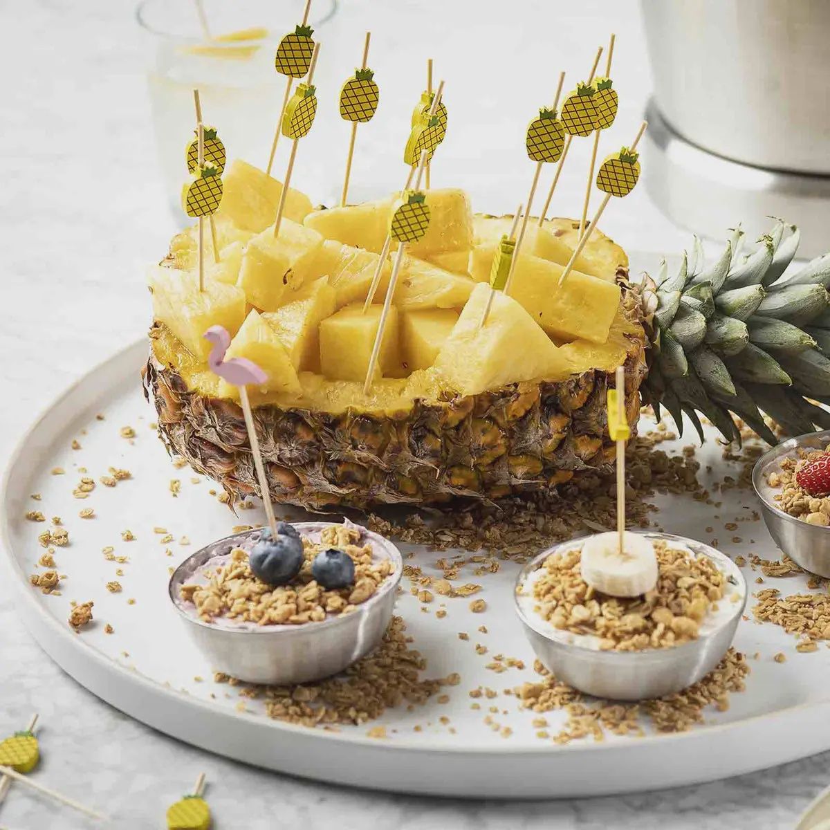 Decorative Picks 100 Pineapple