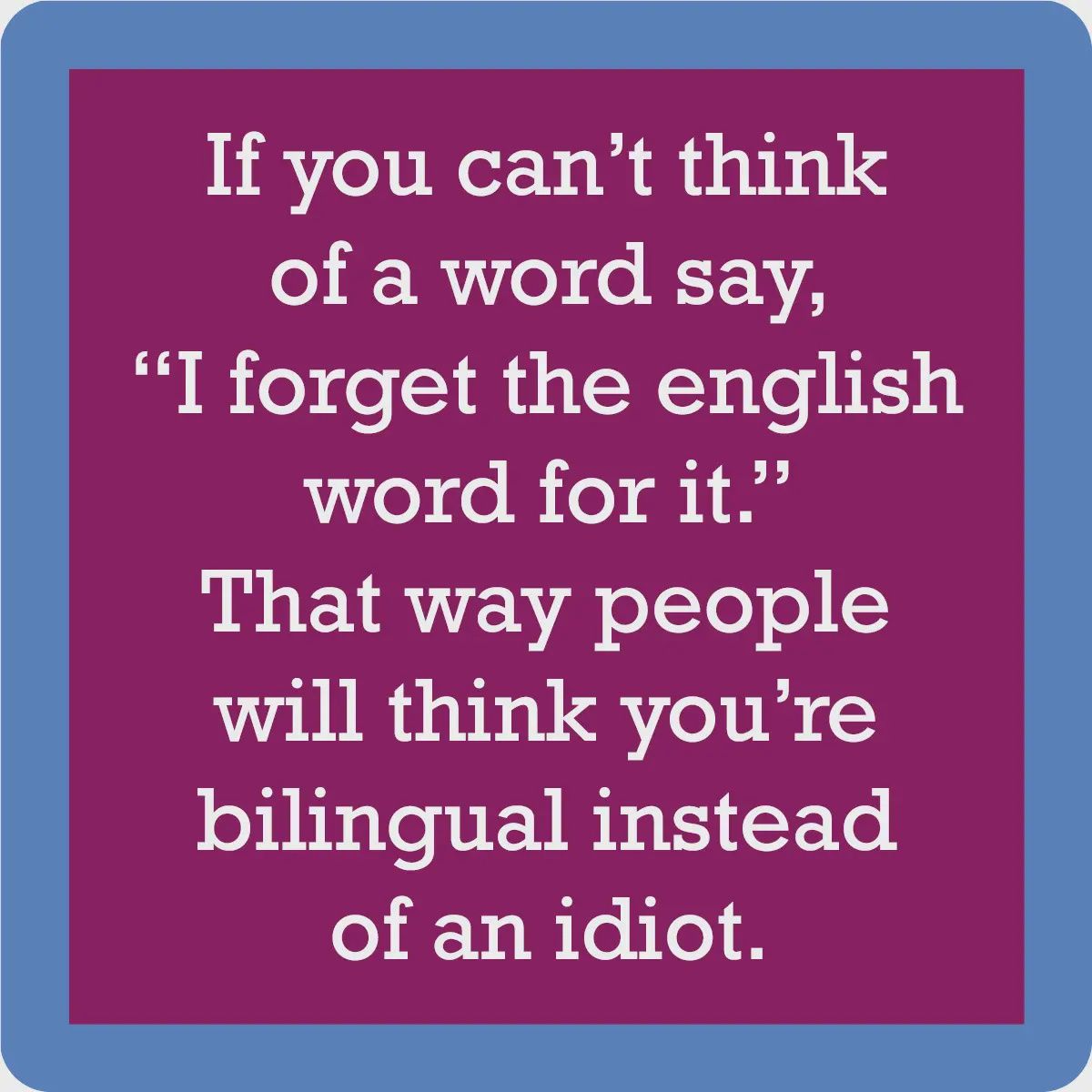 Coaster English Word
