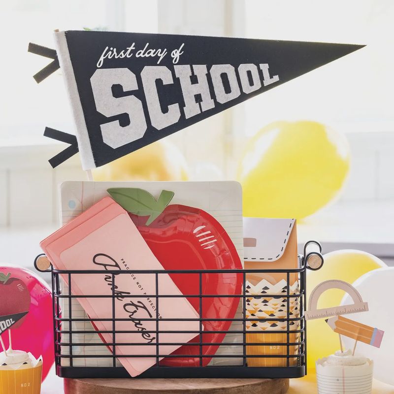 Back to School First Day Pennant