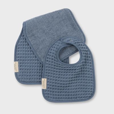 Reversible Bib &amp; Burb Set Rain