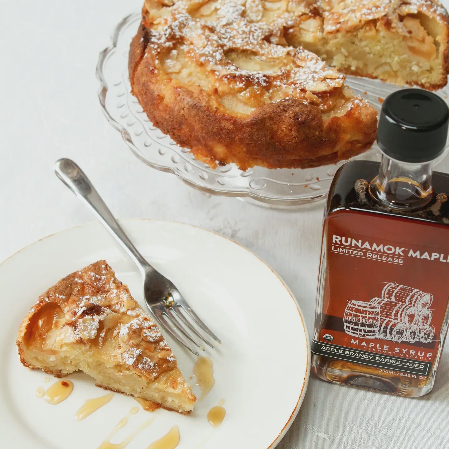 Apple Brandy Barrel-Aged Maple Syrup