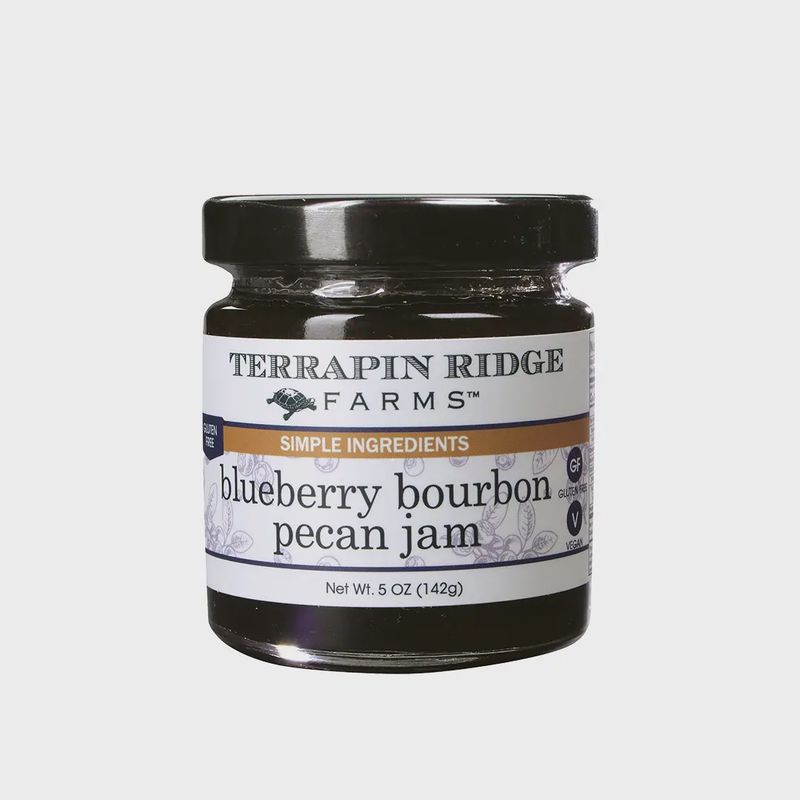 Blueberry Bourbon Pecan Jam