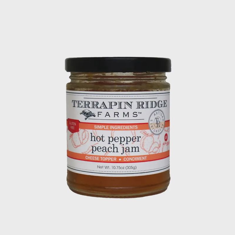 Hot Pepper Peach Jam