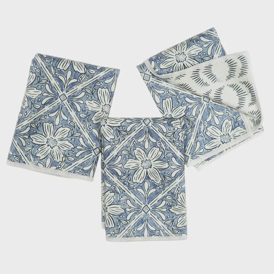 Mighty Mini Towel (Set of 3) Majolica Blue