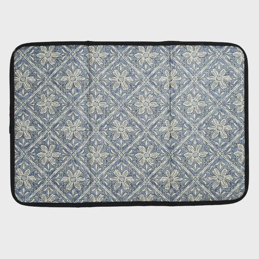 Drying Mat - Majolica Blue