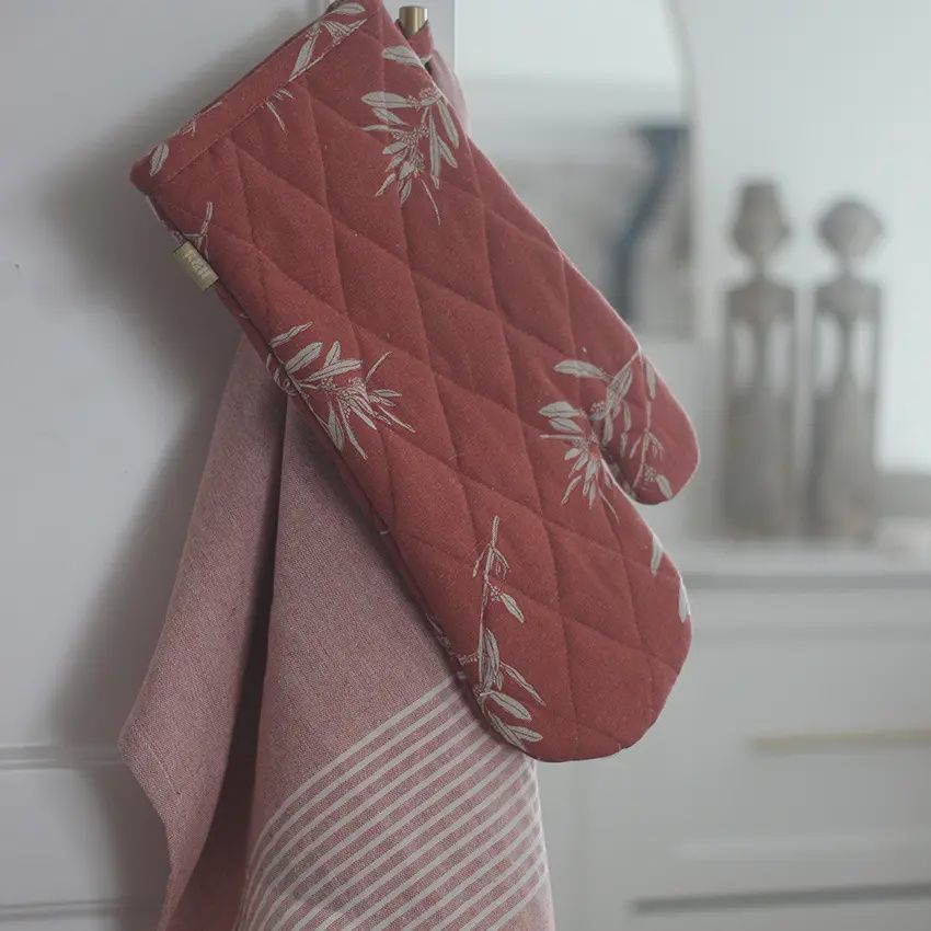 Oven Gloves - Cinnamon