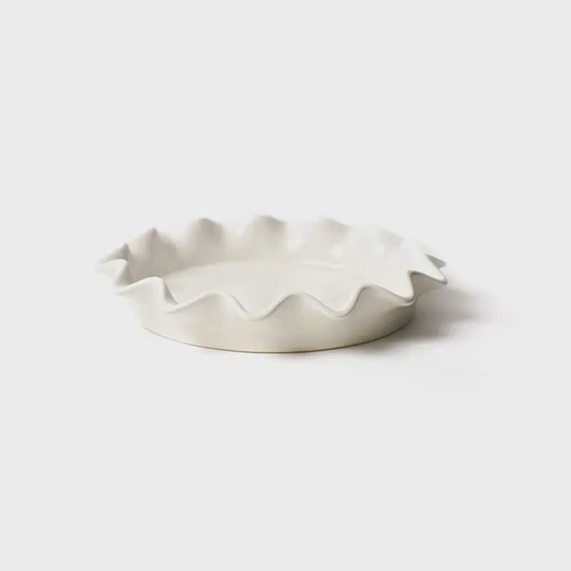 8&quot; Ruffle Pie Dish
