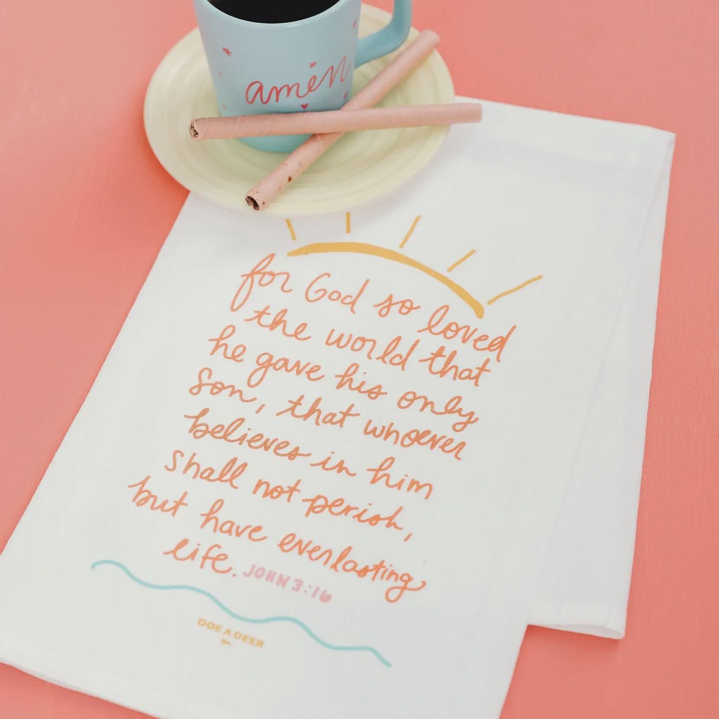 For God So Loved Towel