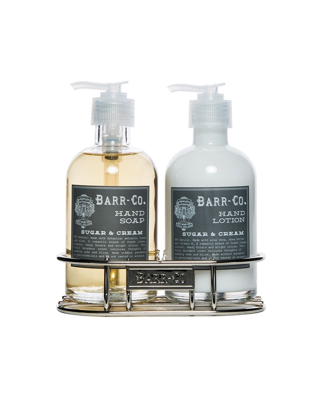 Sugar &amp; Cream Duo Caddy Set