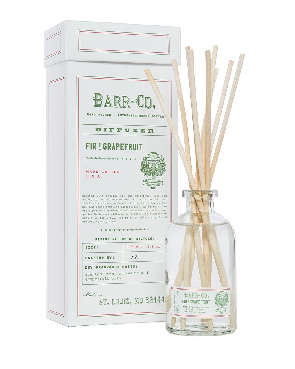 Fir &amp; Grapefruit Scent Diffuser Kit