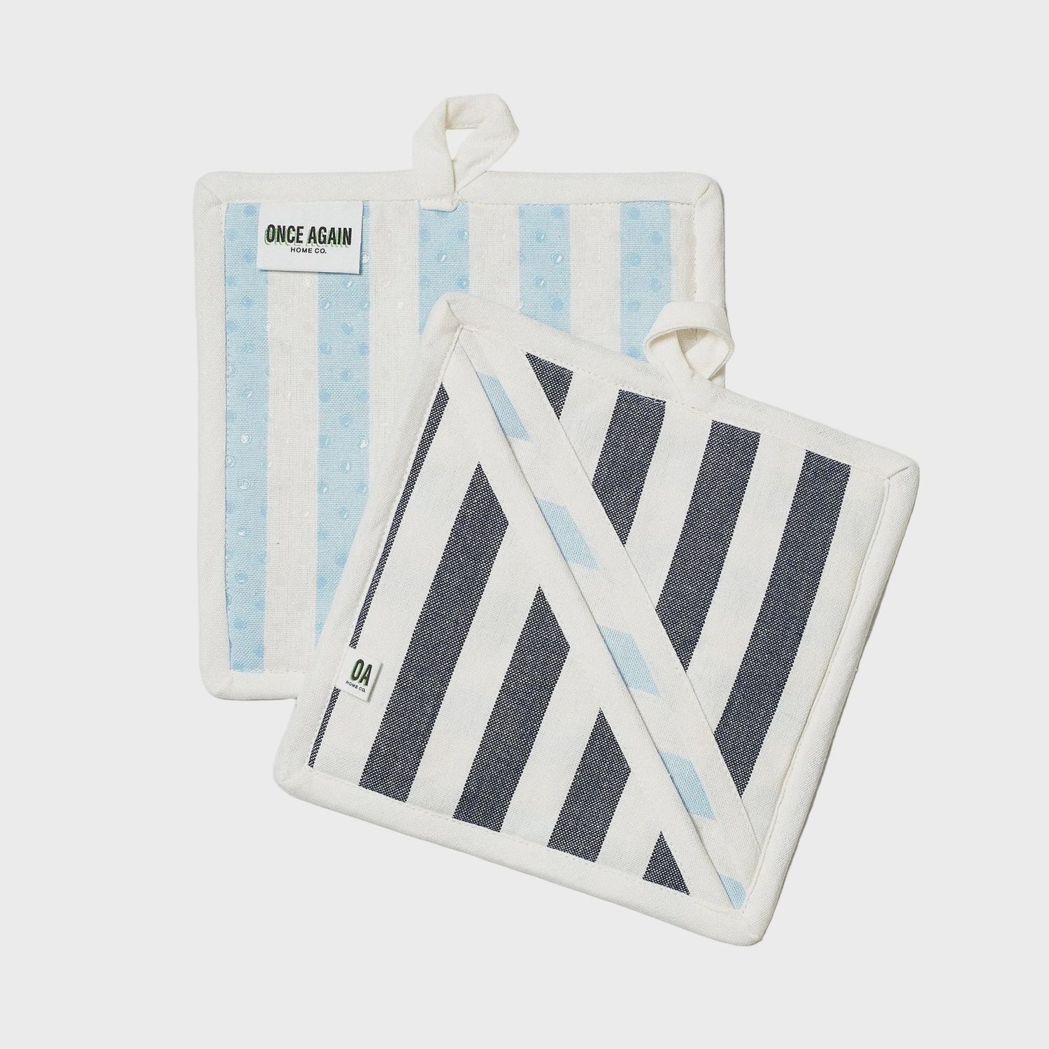 Cabana Potholder - Blue