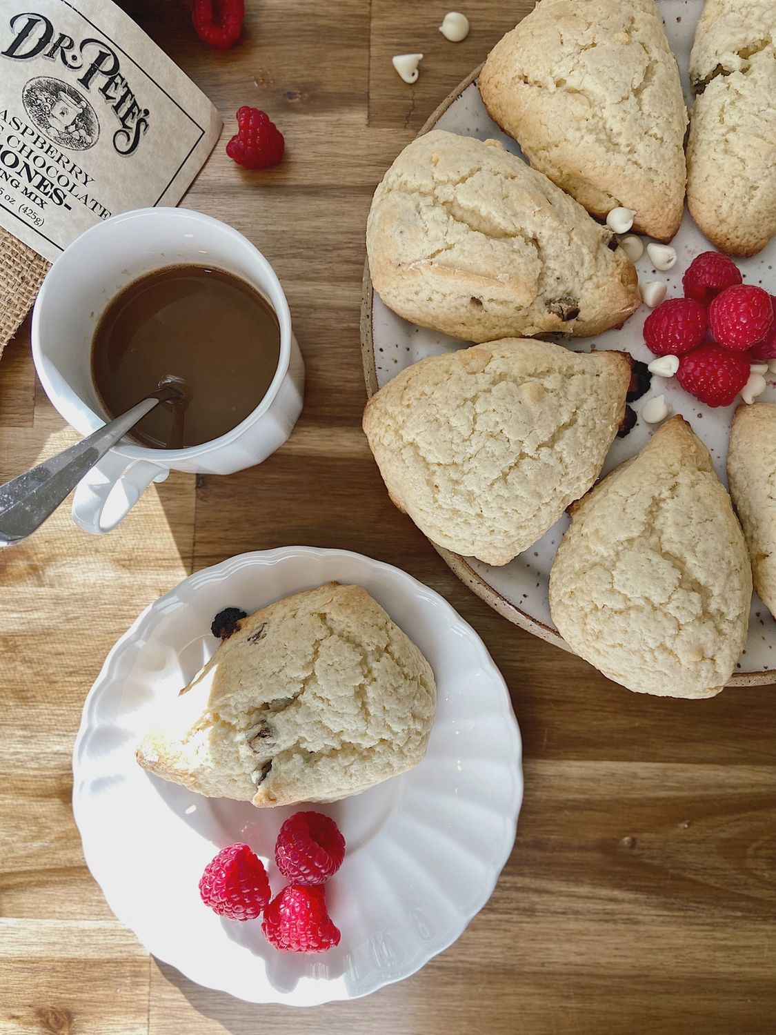 Raspberry White Chocolate Scone Mix
