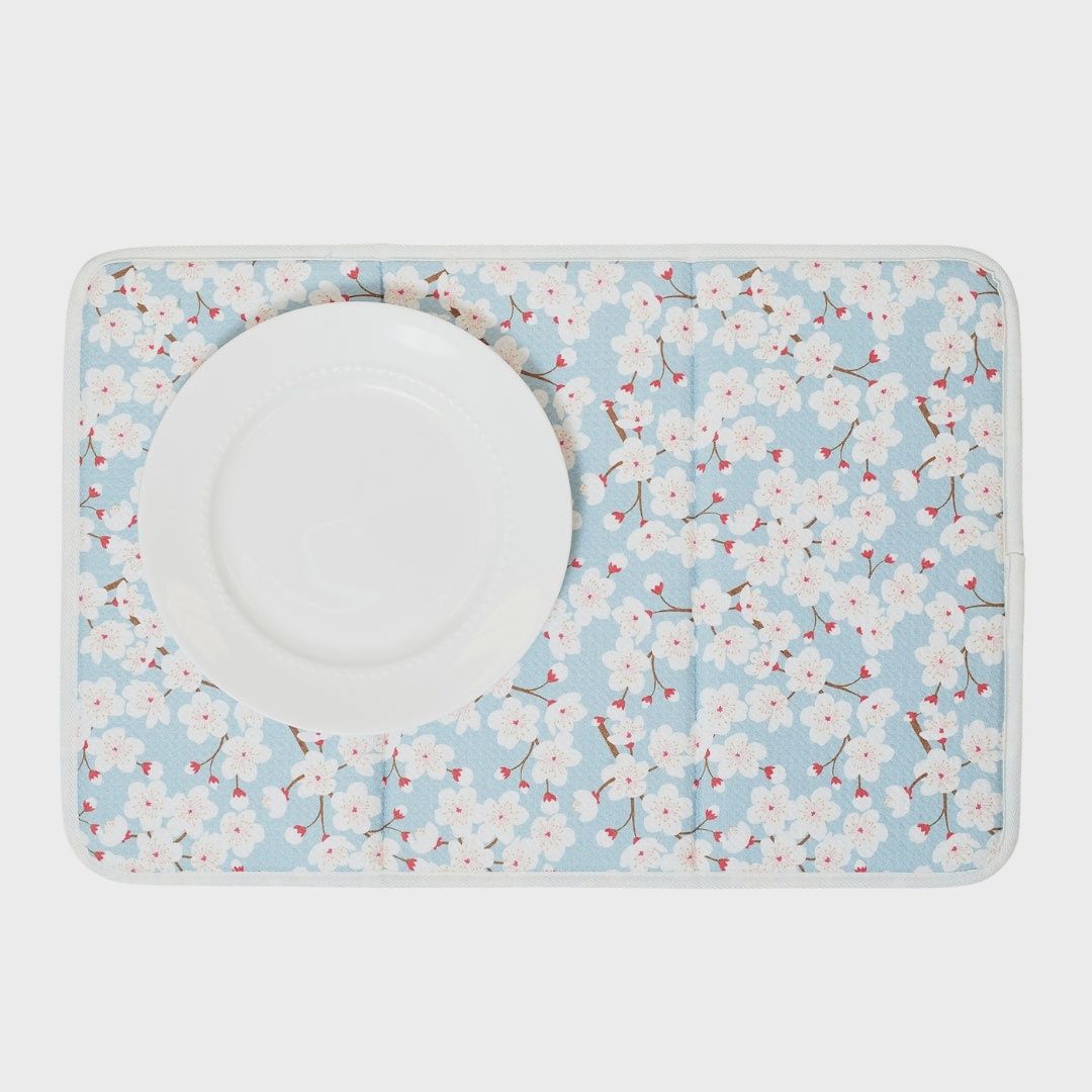 Drying Mat - Cherry Blossom - Sky