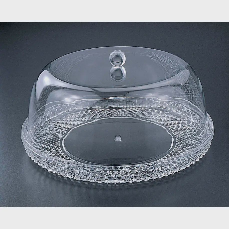 13in Acrylic Cake Plate &amp; Dome