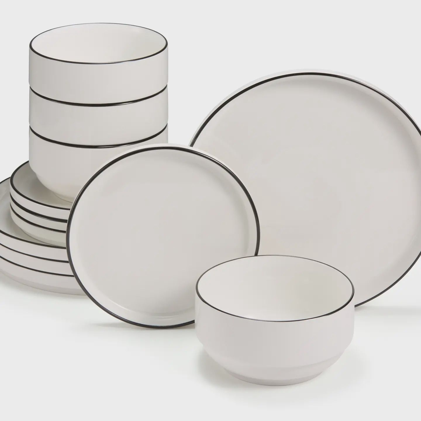 Kook Dinnerware Set, 12 PC - French