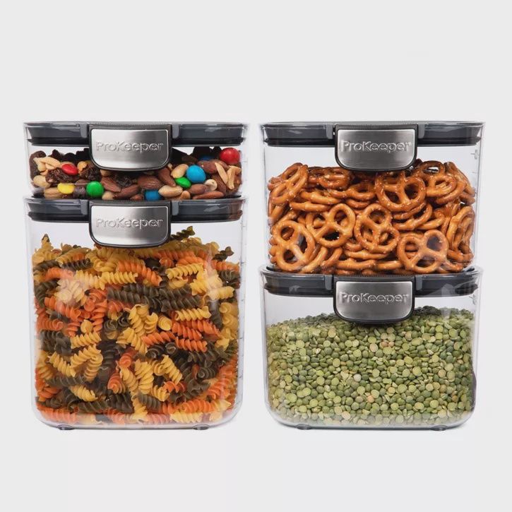 4 PC Pantry Storage Set