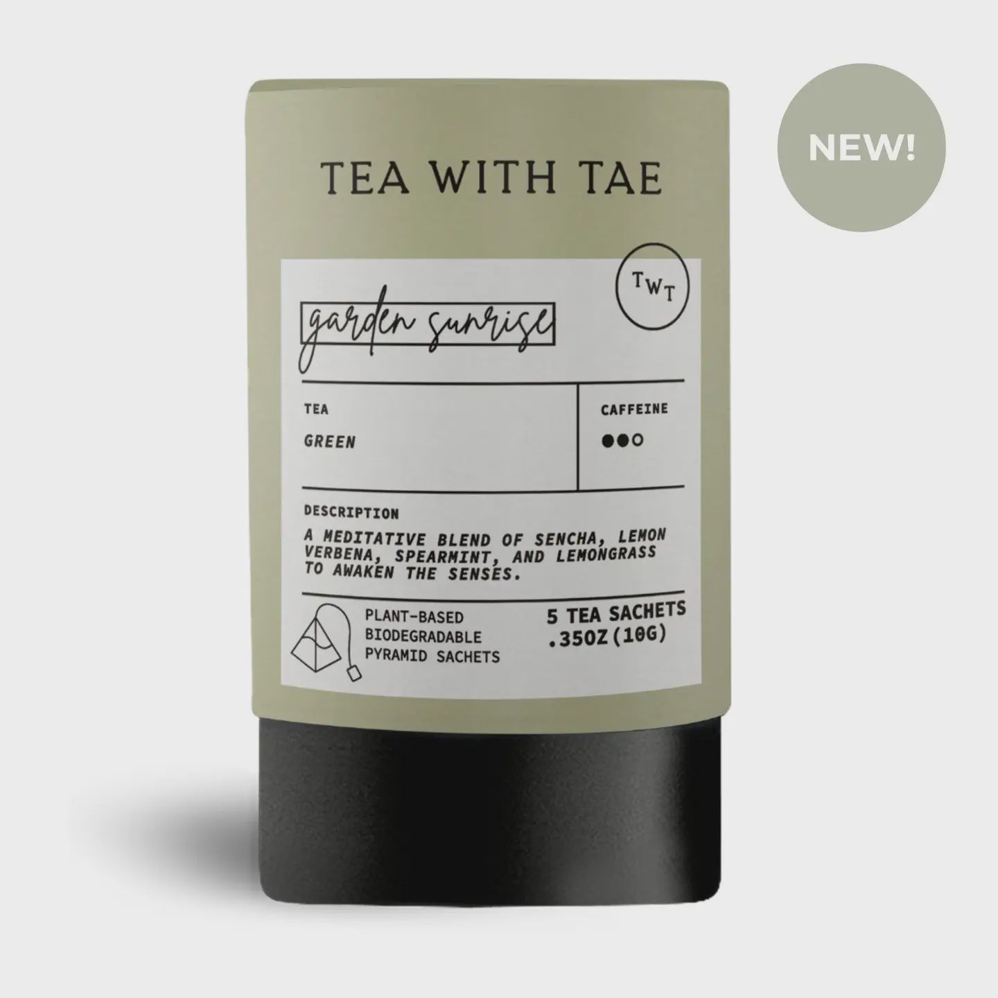 Garden Sunrise Mini Tea Tube
