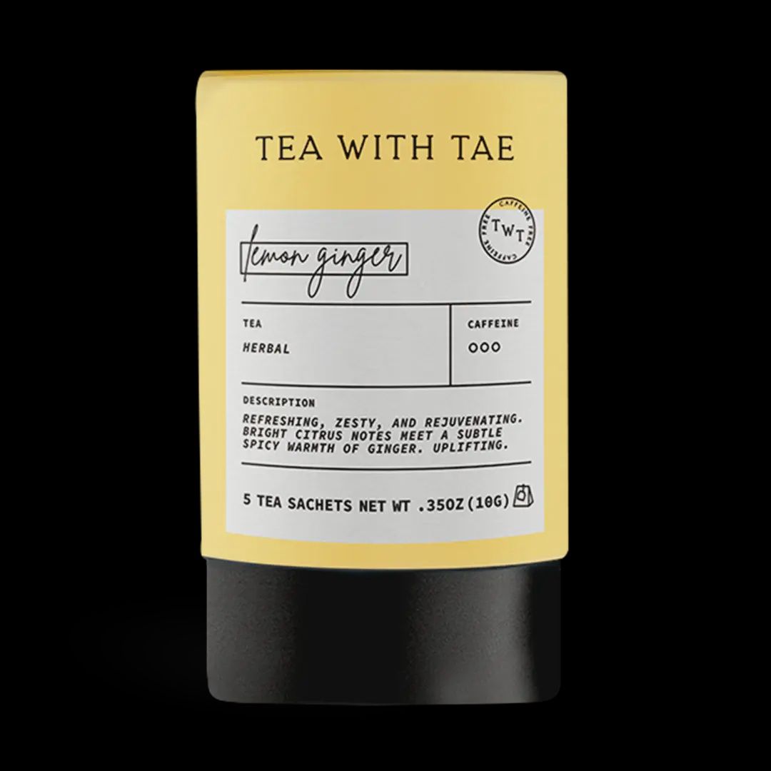 Lemon Ginger Herbal Mini Tube